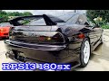 180SX 送料税込3万円代、激安３点エアロ装着&外装劣化オールペン！very cheap aero & all paint！