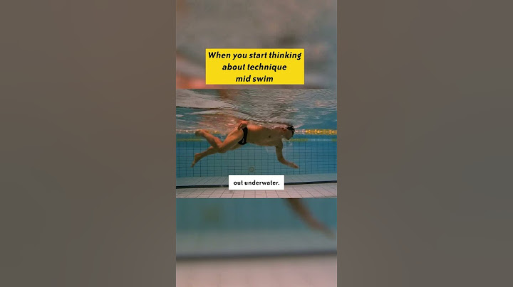 I was swimming fine-then I thought about it…. #swimming