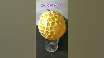 Ballon Glue Stick Home Decor Hack | Light lamp For Home Decoration #shorts #Craft #shortvideo #diy