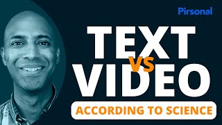 Text vs. Video: The Secret to Customer Engagement Isn't What You Think (It's Personalized Video)