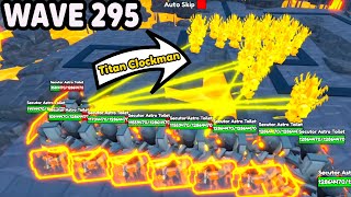 OMG! NEW UPGRADED TITAN CLOCKMAN!! - Toilet Tower Defence EPISODE 73 (PART 2)