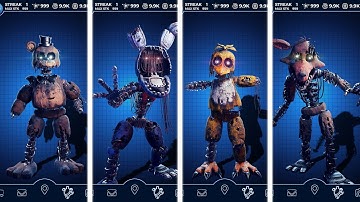 FNAF AR Stylized TJOC Animatronics Jumpscare & Workshop Animations