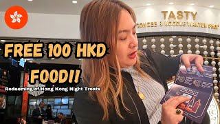 HOW to Redeem HONG KONG NIGHT TREATS on restaurants + Tasty Congee & Noodle Wantun screenshot 1