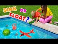 Sink or float with vlad and niki  cool science experiment for kids