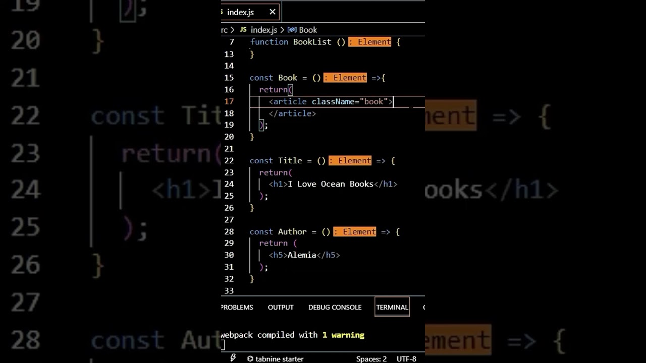 How to create BookList in React JS?