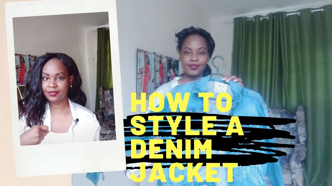HOW TO STYLE A DENIM JACKET Styling 6 outfits using one denim jacket