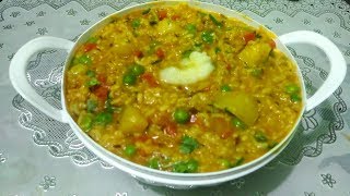 punjabi khichdi recipe dal moong chilka pressure cooker cooking