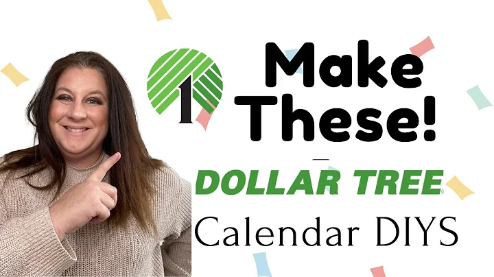 Dollar  Tree 2023 Calendar DIYS You Should TRY This Year!