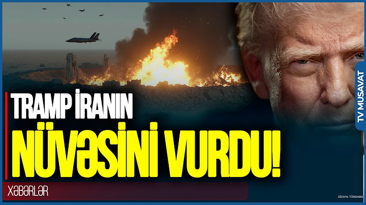 Tramp İranın NÜVƏSİNİ VURDU! Amerika İrana qarşı müharibəyə QOŞULDU! – Fordo yer üzündən SİLİNDİ!