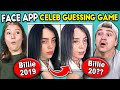 What Happened To Billie Eilish? | Celeb Face App Challenge