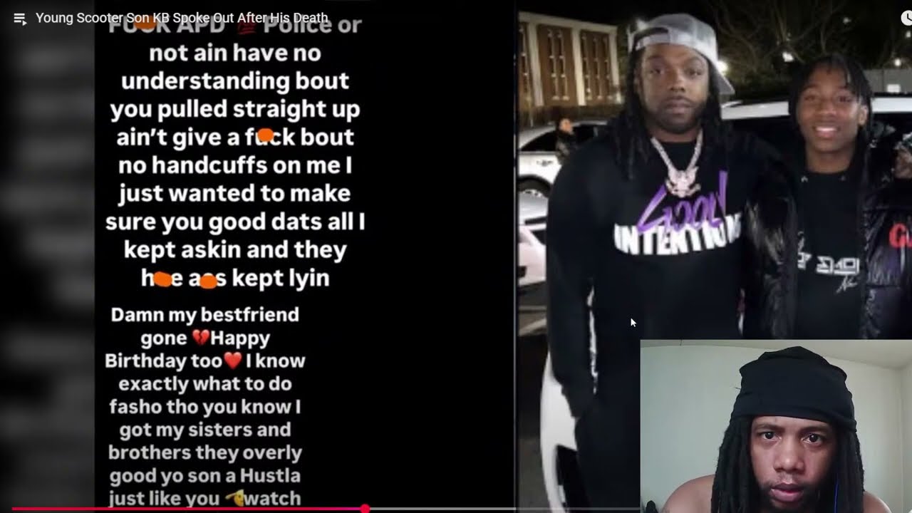 Young Scooter Son KB Spoke Out After His Death