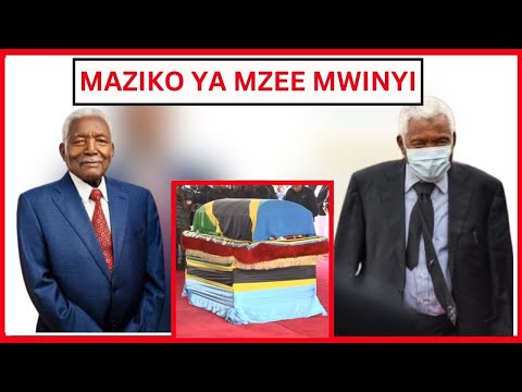 🔴#Live: MZEE MWINYI ANAZIKWA MAKABURINI KIJIJINI KWAKE MANGA PWANI - HUZUNI KUBWA WANAYE MAKABURINI