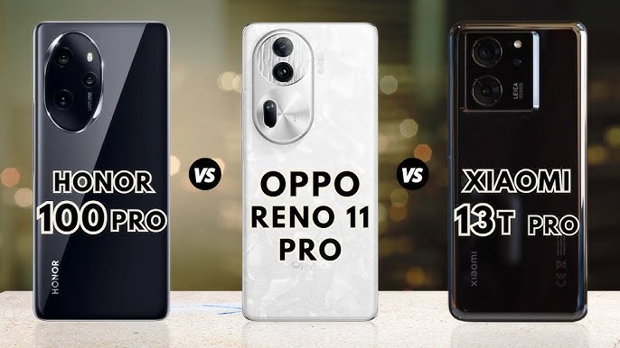 Xiaomi 13T Pro 5G vs Honor 100 Pro 5G