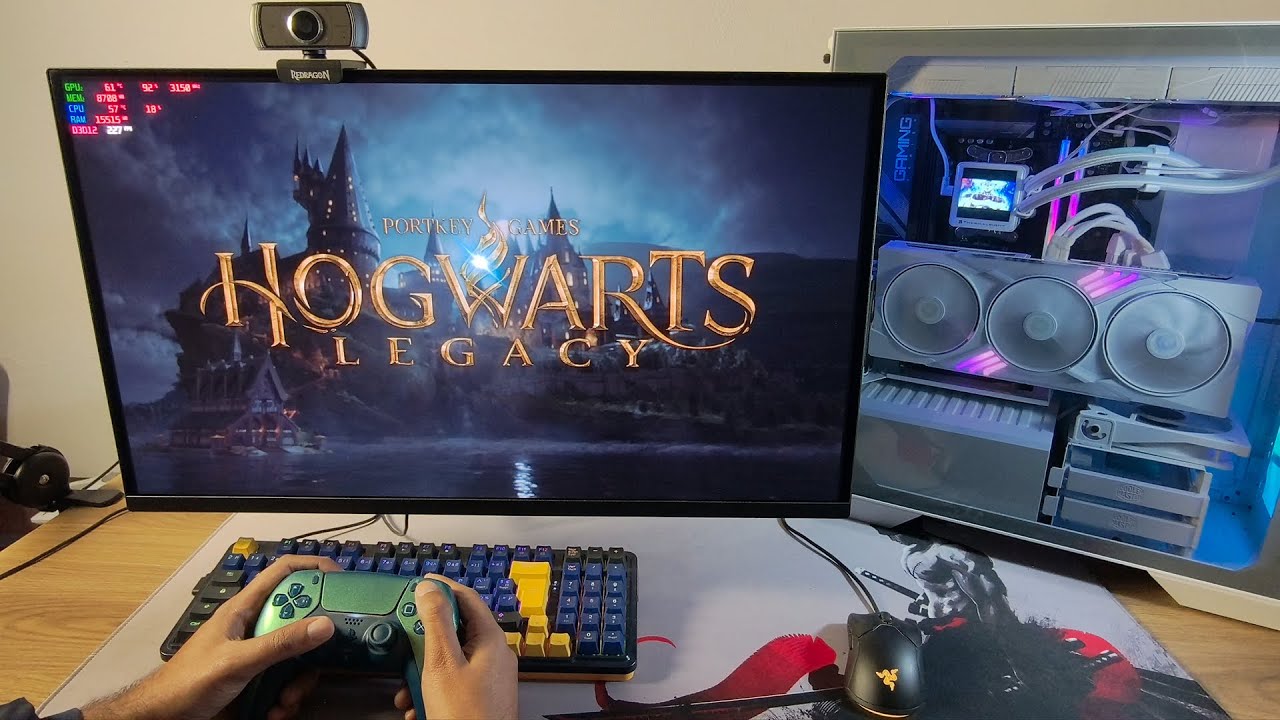 Hogwarts Legacy| RTX 5070 TI 16GB | AORUS FO27Q2 QD OLED | POV