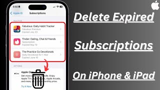 How to Delete Inactive / Expired Subscriptions on iPhone