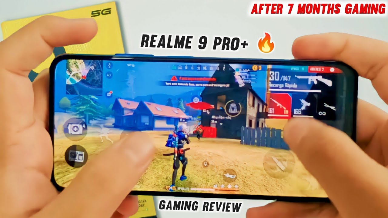 REALME 9 PRO PLUS FREE FIRE GAMEPLAY⚡REALME 9 PRO PLUS FREE FIRE GAMING  TEST