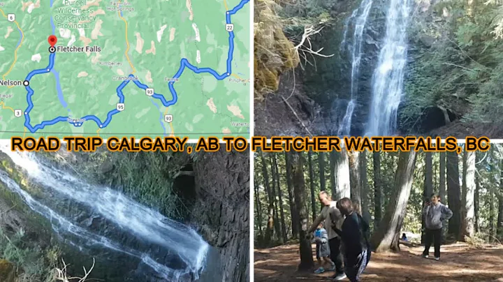 ROAD TRIP CALGARY, ALBERTA TO FLETCHER WATERFALLS,...
