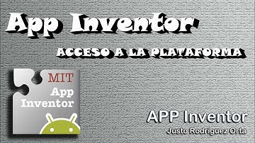 App Inventor - Acceso a la plataforma