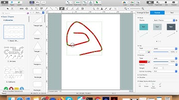 Doodling with Pen Tool in ConceptDraw DIAGRAM  on macOS