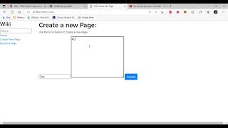 Mariano Flores - CS50's Web Programming with Python and JavaScript. Project 1. Wiki. News