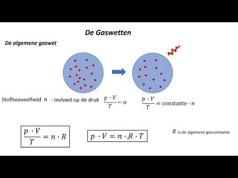 Video: Verschil Tussen Universele Gasconstante En Karakteristieke Gasconstante