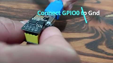 Update Firmware Esp8266-01