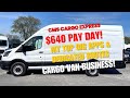 How I Earn $640 Daily in Cargo Van Business