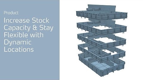 Modular Storage Box with Divider System | Kardex VCM Box