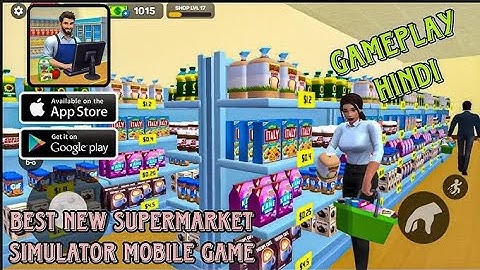 My Supermarket Simulator - Gameplay Walkthrough Part 1 - Tutorial (iOS, Android)