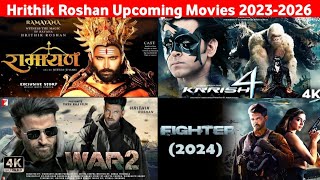 Hrithik Roshan Most Awaited Upcoming Movies 2023-2026 | Hrithik Roshan Record Breaking Movies