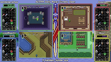 Sunday Open Aug 15 2021. ALTTP Randomizer Daily Race