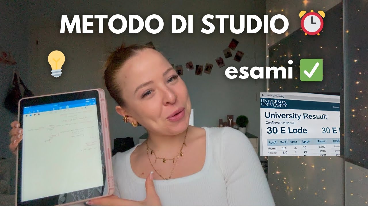IL MIO METODO DI STUDIO: OTTIMI VOTI E TEMPO OTTIMIZZATO senza impazzire