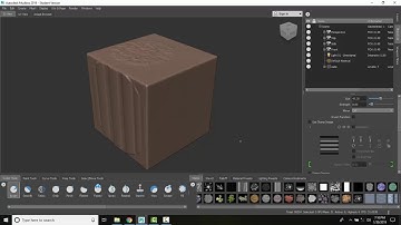 Mudbox 04 11 Sculpt a Single Stamp Using the Imprint Tool
