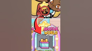 NEW! SUPER SECRET IN AVATAR WORLD 🌎 #shorts