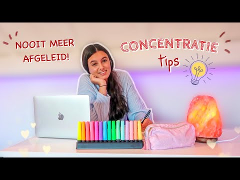 mijn CONCENTRATIETIPS die écht werken & TIJD BESPAREN!