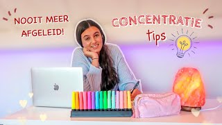 mijn CONCENTRATIETIPS die écht werken & TIJD BESPAREN!