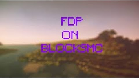 Hacking On BlocksMc W/FDPClient