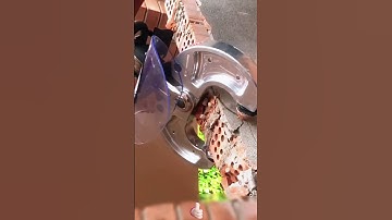 Convenient tools for brick wall demolition