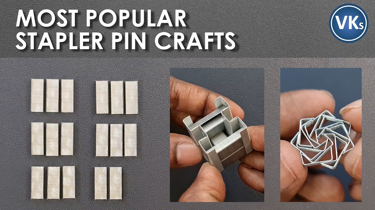 Most Popular Stapler Pin Crafts