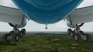 [P3D] PMDG 777 ILS Landing at Munich Airport (EDDM)