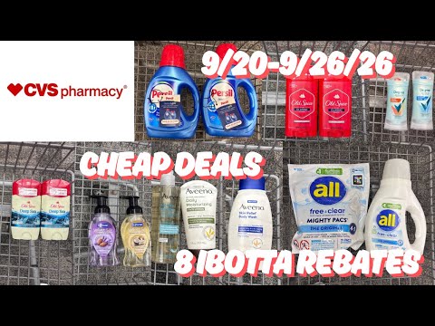 CVS Deals – 9/20-9/26/26 – Cheap Deals & Ibotta Rebates – CVS Couponing This Week