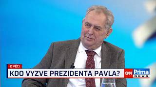 Zeman Přiznal Pokušení Znovu Kandidovat Na Hrad. Musel Bych Se Ale Vzdát Své Vášně, Dodal