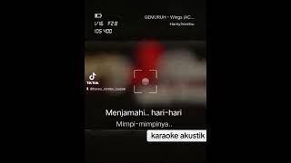 GEMURUH - Wings ACOUSTIC (OJAY BESUT FEAT ZAINI HAMZAH RAY ) KARAOKE By @harey3rambu