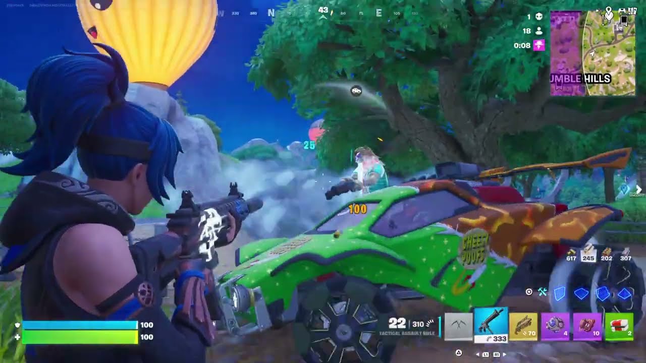Fortnite Love and legends Battle Royale at Ripped Tides and Humble Hills and spectating fights