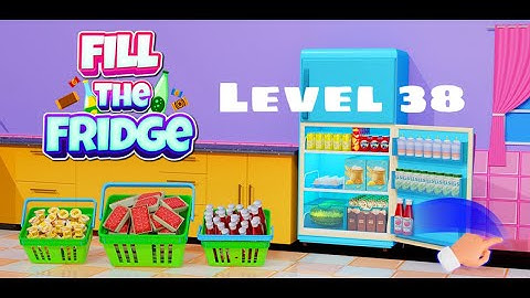 Fill Up Fridge - All Levels Walkthrough Gameplay Level 38 (IOS)