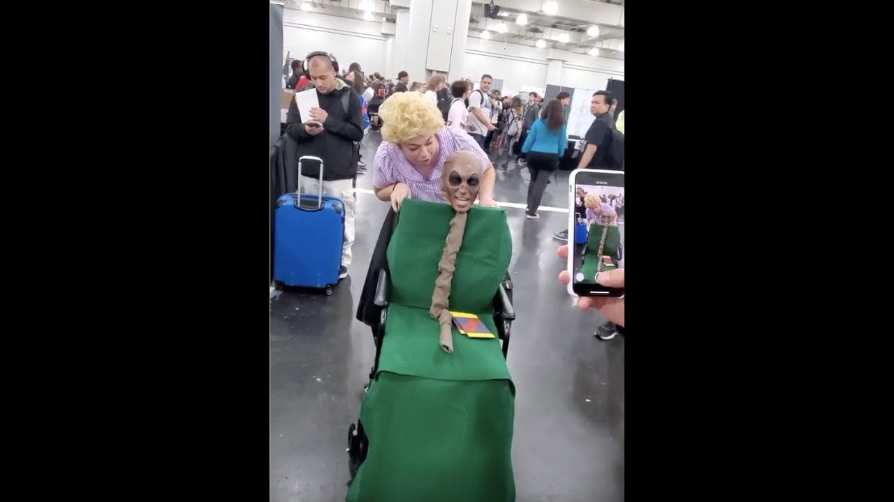 HE'S SELLING CHOCOLATE!