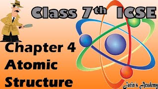 Atomic Structure chapter 4 chemistry class 7th icse @jatinacademy