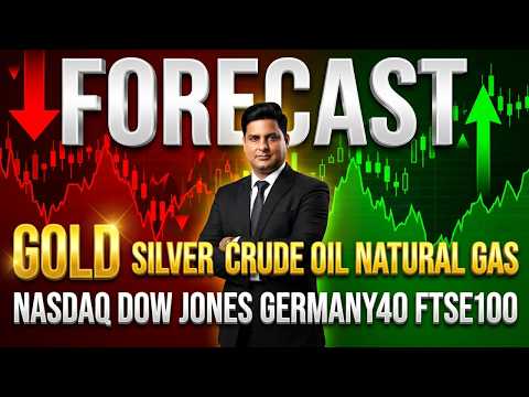 Video preview for Crude Oil Hits $98! Strategy for Gold, Silver, Nat Gas, Nasdaq, Dow, DAX & FTSE Trading