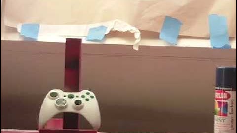 how to spray paint a xbox 360 controller part 1