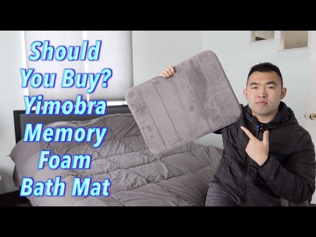 Should You Buy? Yimobra Memory Foam Bath Mat 